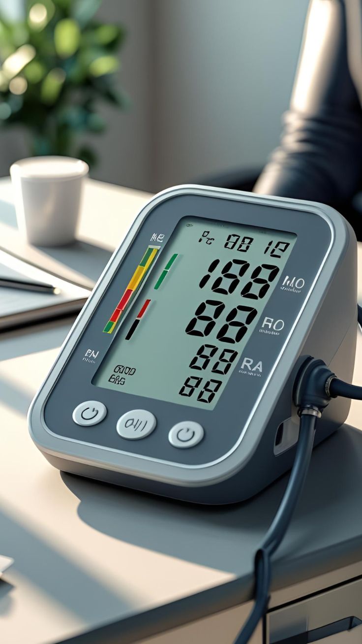 Blood Pressure Monitor Compatible with Smart Devices